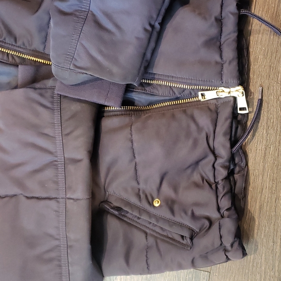 Navy blue puffer jacket - Picture 3 of 4